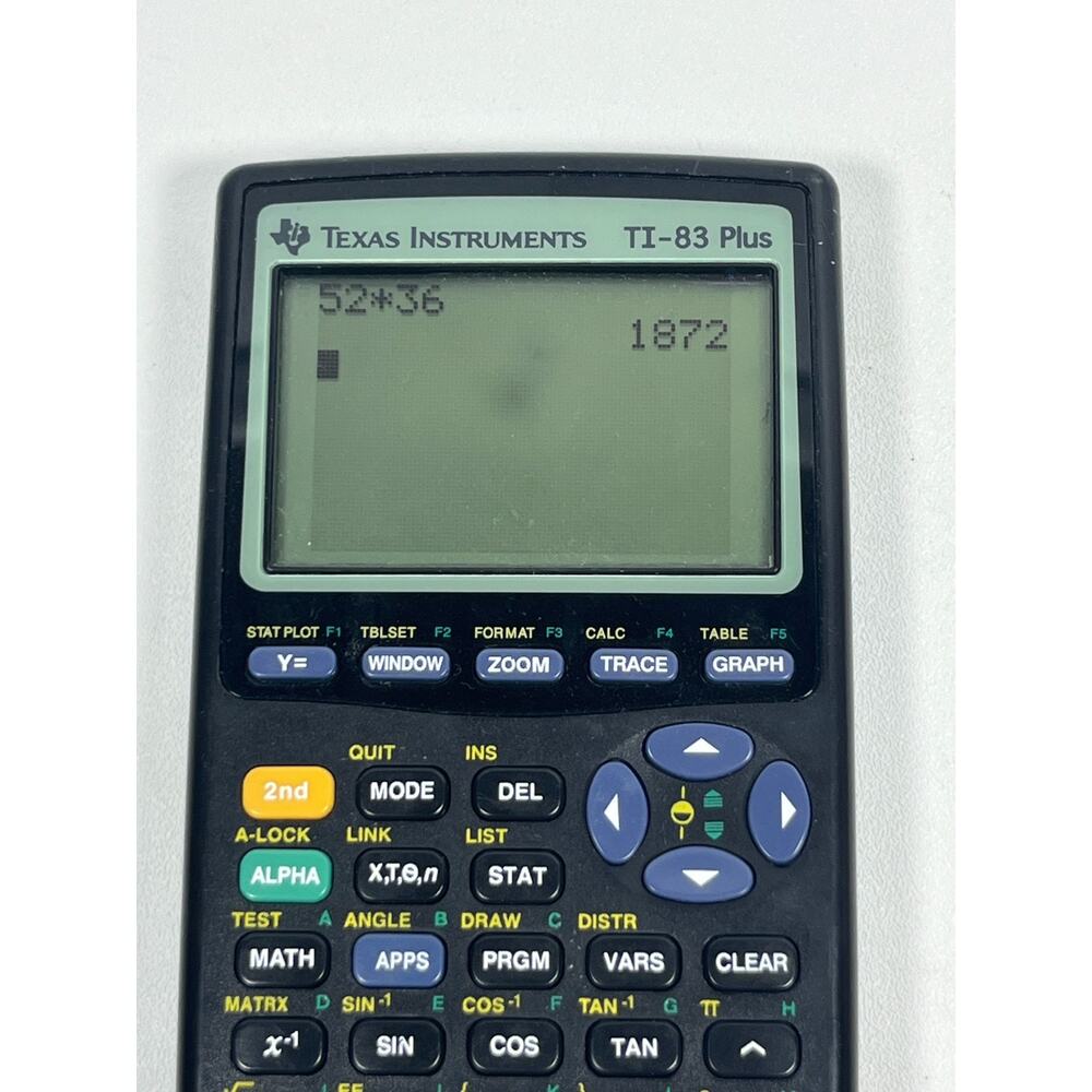 TEXAS INSTRUMENTS TI-83 Plus Graphing Calculator SAT ACT AP Calculus Tested - Picture 2 of 6